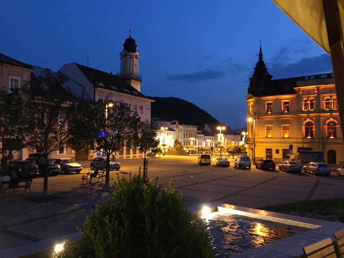 Bl - The Penthouse, 24Hr Self Check-In, 2 Bedrooms, Fireplace, Ac, Panoramic View From Main Balcony, 3-Minute Walk To City Center Banská Bystrica Exterior foto