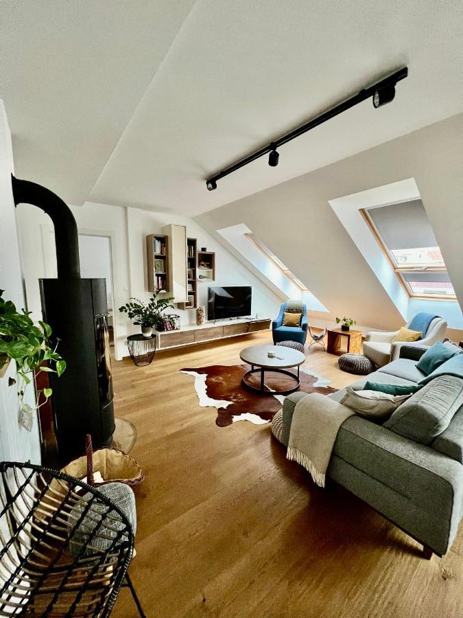 Bl - The Penthouse, 24Hr Self Check-In, 2 Bedrooms, Fireplace, Ac, Panoramic View From Main Balcony, 3-Minute Walk To City Center Banská Bystrica Exterior foto